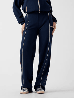 Calças Desportivas Wide Leg GEORGIA Azul - Guess 