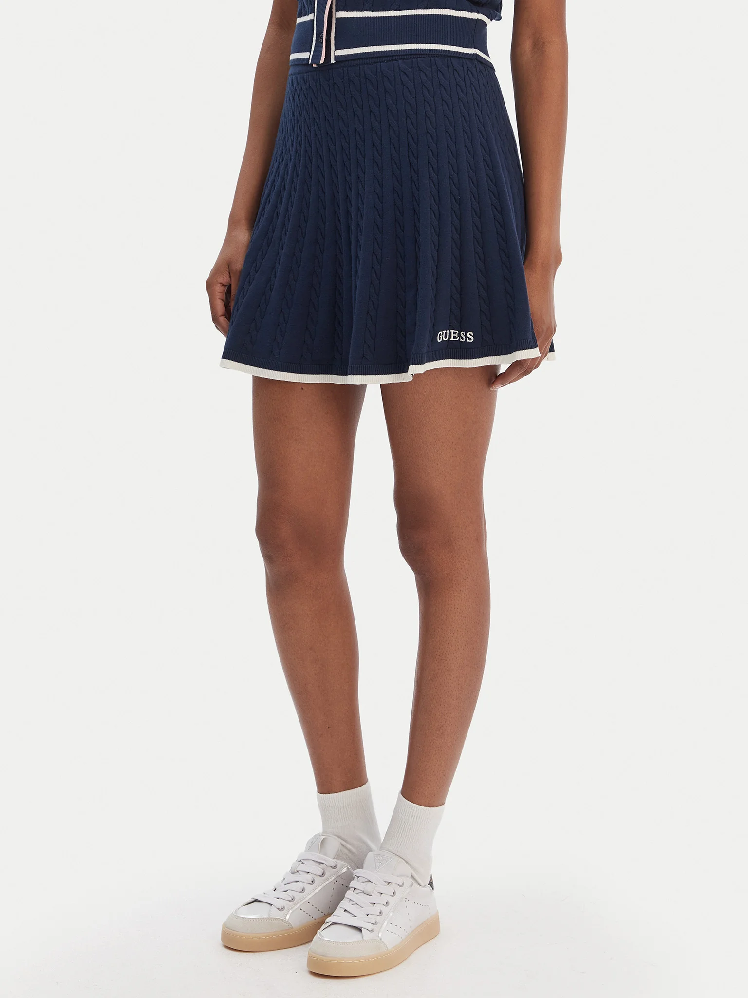 Saia SHARI em Malha Azul - Guess 1