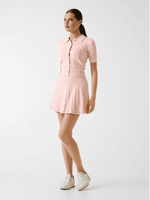 Saia SHARI em Malha Rosa - Guess 