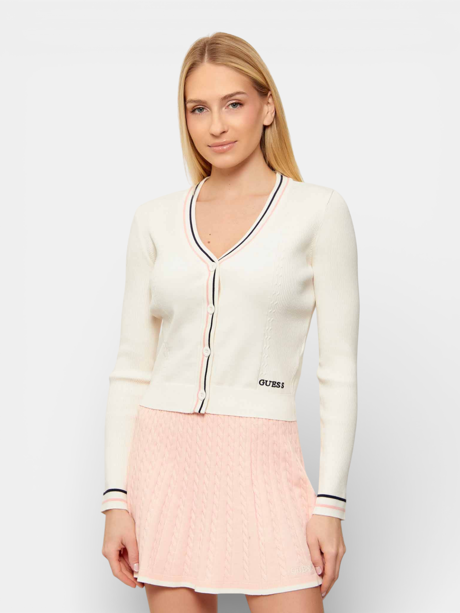 Casaco de Malha TRICIA Branco - Guess 1