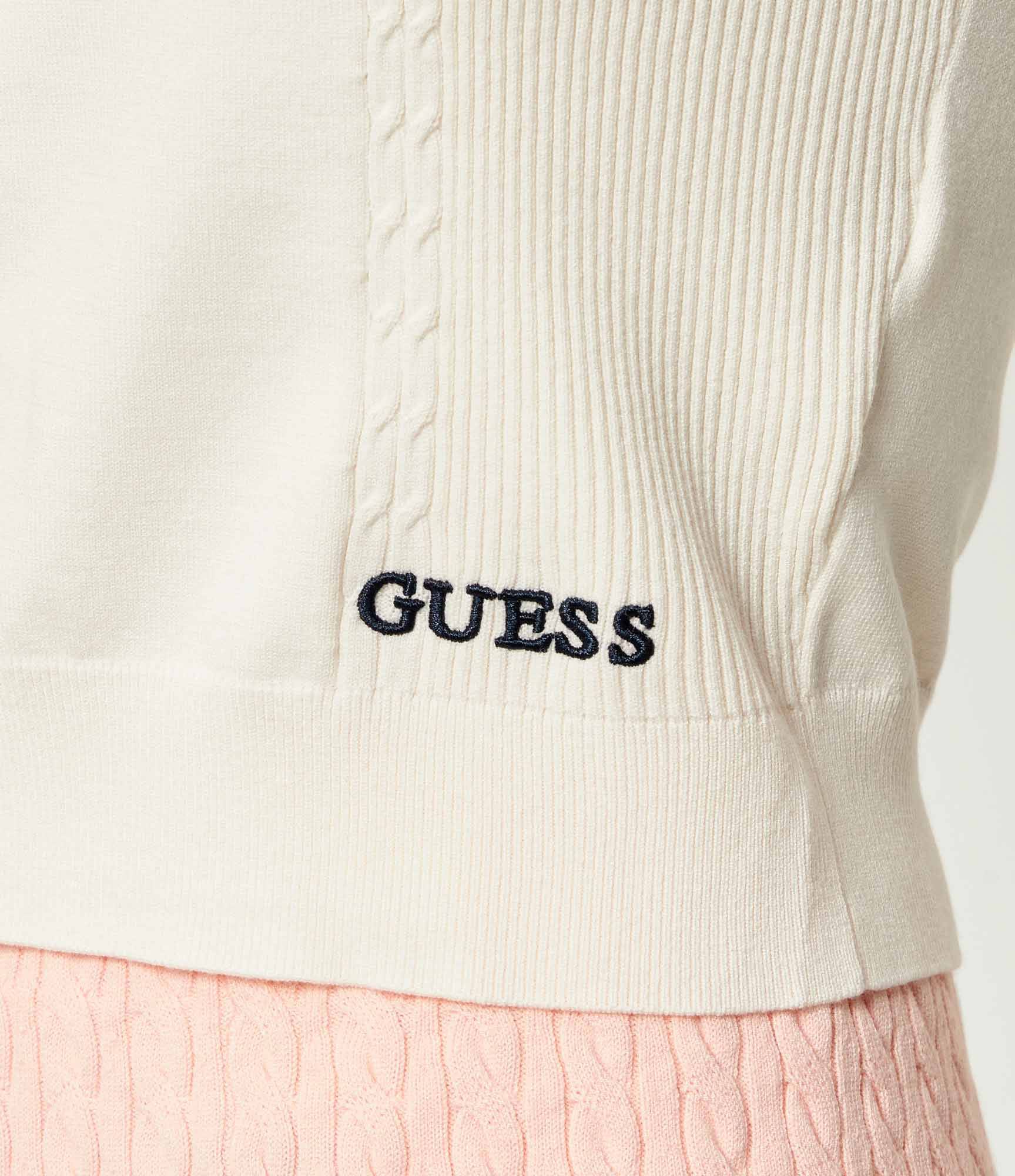 Casaco de Malha TRICIA Branco - Guess 6