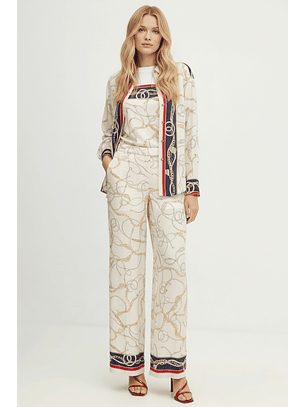 Camisa AMANDA Bege Correntes - Guess Marciano