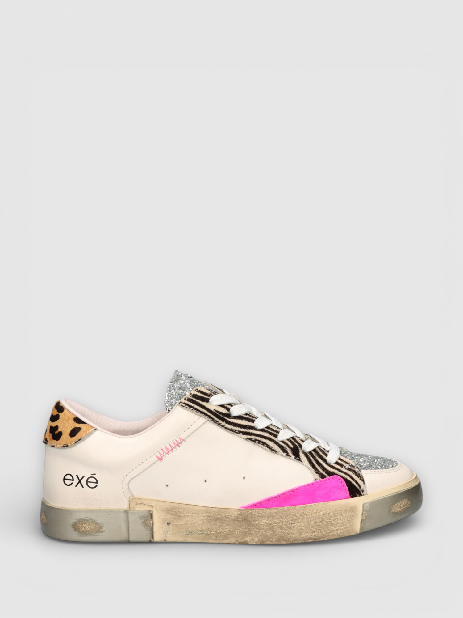 Ténis 705-101 Branco Zebra - EXÉ  1