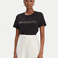 T-shirt MABEL Lettering Preto - Guess Marciano  - Thumbnail 2