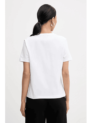 T-shirt MABEL Lettering Branco - Guess Marciano