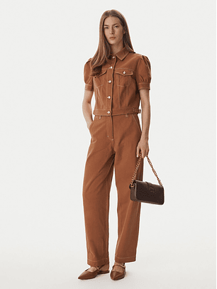 Blusa CORELINE Manga Curta Camel - Guess 