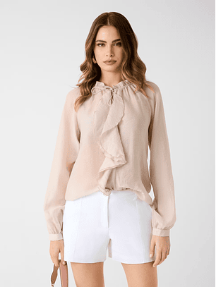 Blusa MAELYS Nude - Guess  - COPIE