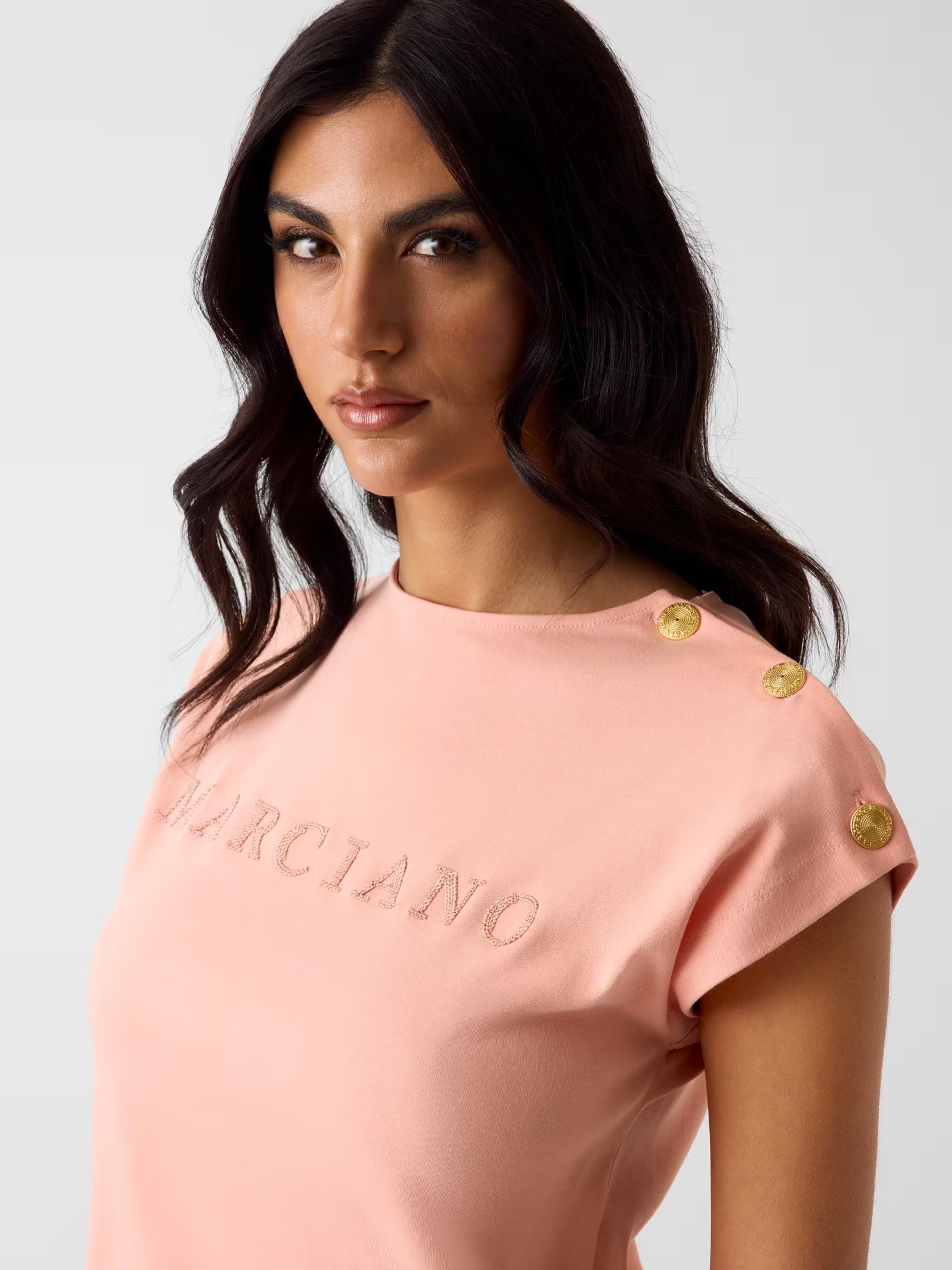 T-shirt LYRIS Coral - Guess Marciano 4