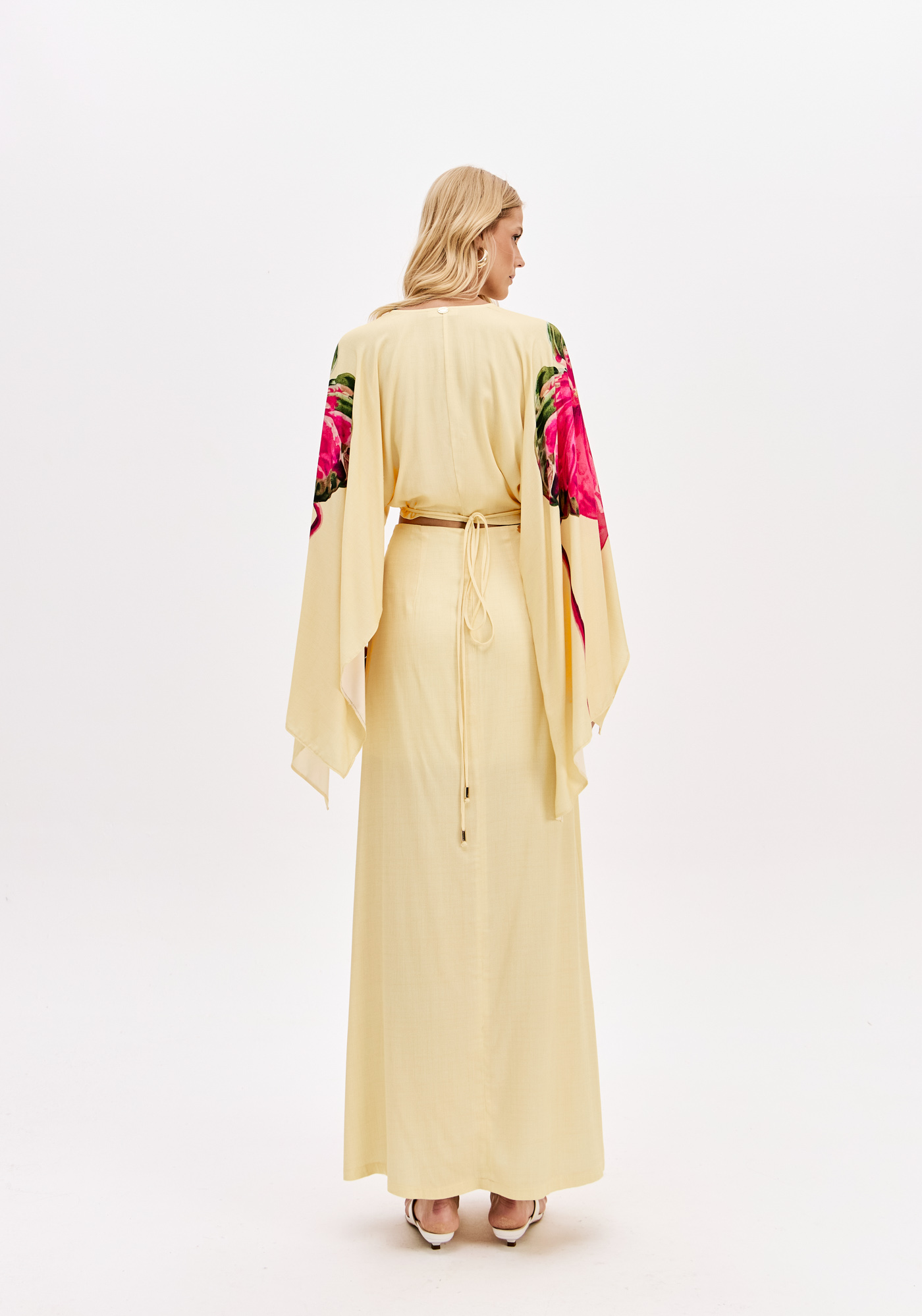 Saia Comprida FRENCH FLOWER Amarelo - Lança Perfume 5