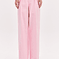 Calças Largas com Pinças Rosa - Lança Perfume  - vignette 1