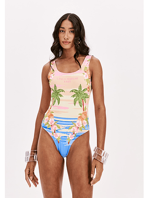 Fato de Banho FRESH SUNSET Rosa Multi - Lança Perfume