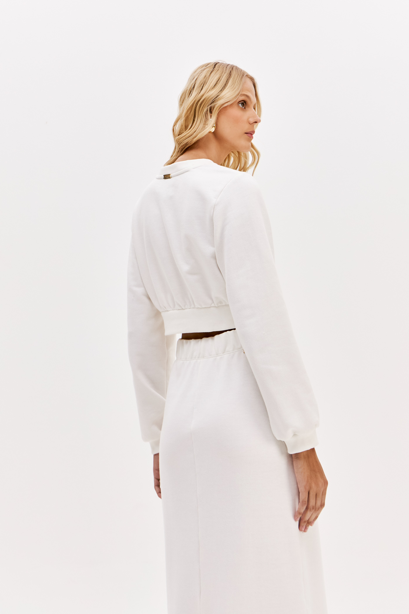 Sweat Curta Plameira Branco - Lança Perfume  3