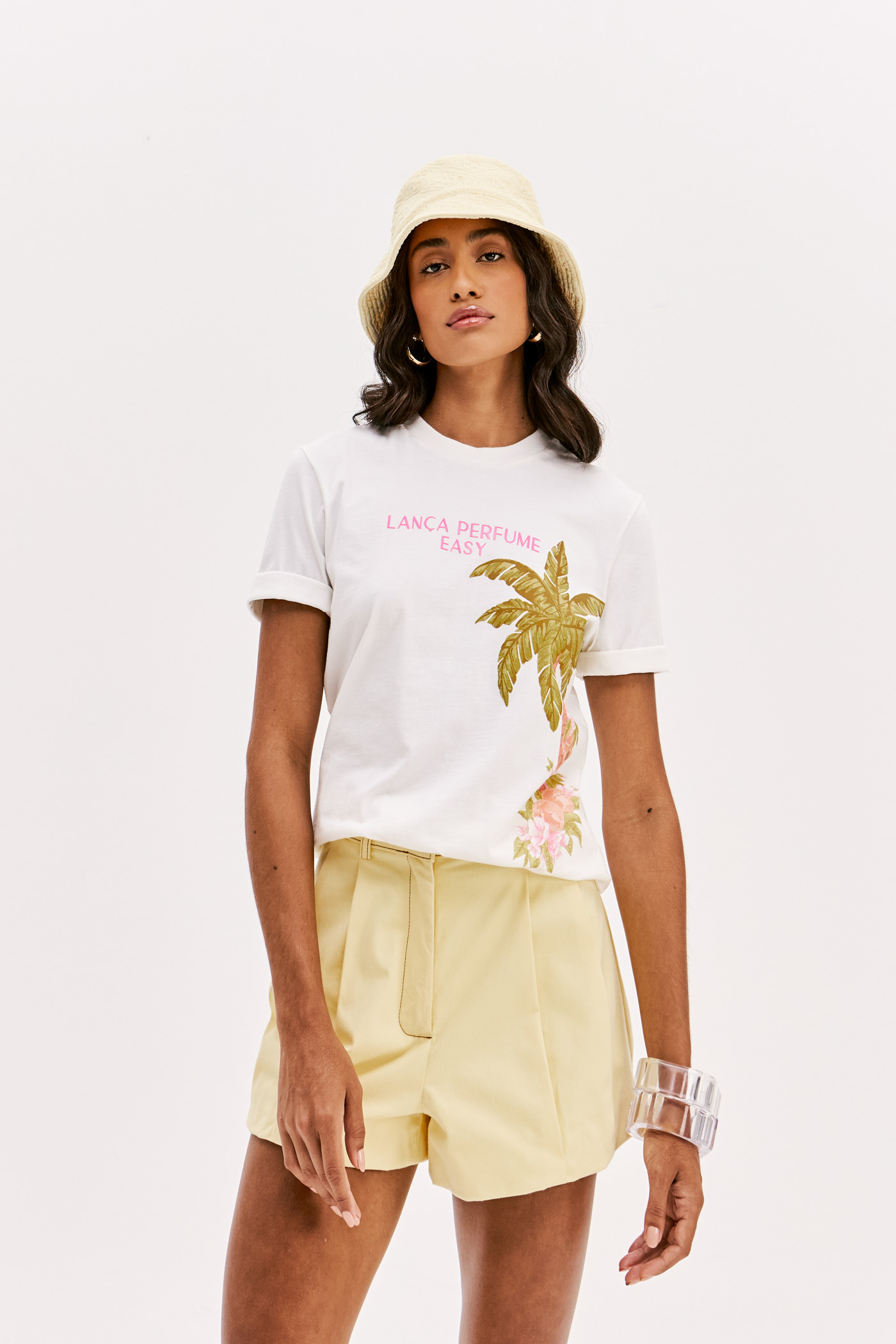 T-shirt Palmeiras Branco - Lança Perfume  4