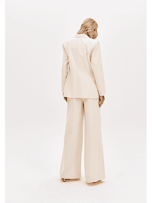 Blazer Oversize em Cru - Lança Perfume