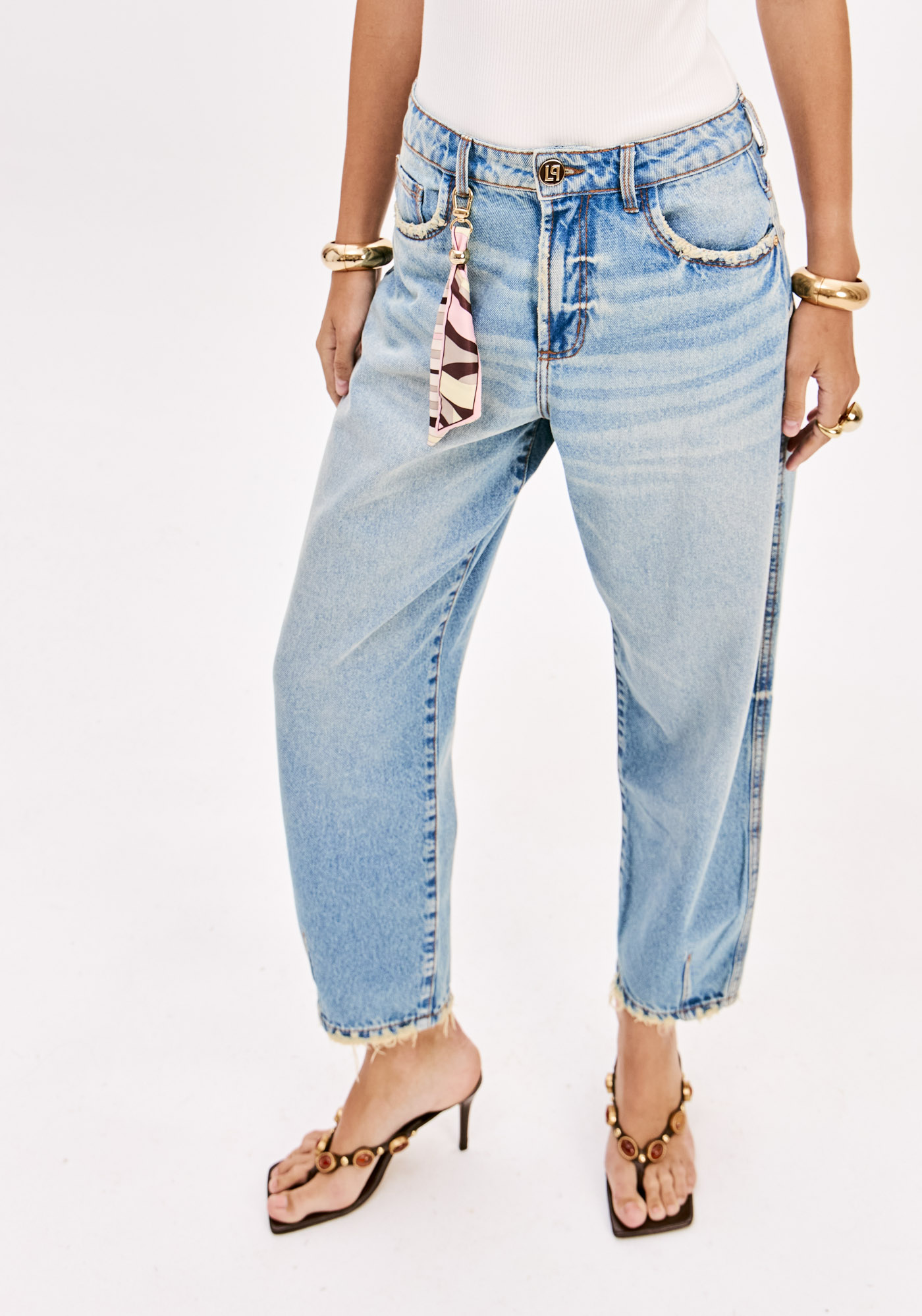 Calças Baggy Ganga Clara - Lança Perfume  3