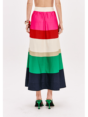 Saia Comprida SUNRESE STRIPES - Lança Perfume 