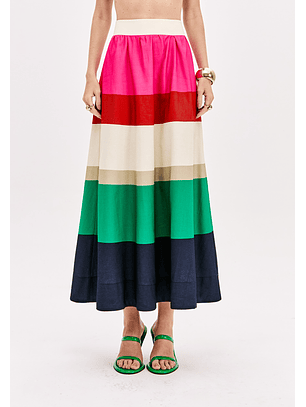 Saia Comprida SUNRESE STRIPES - Lança Perfume 