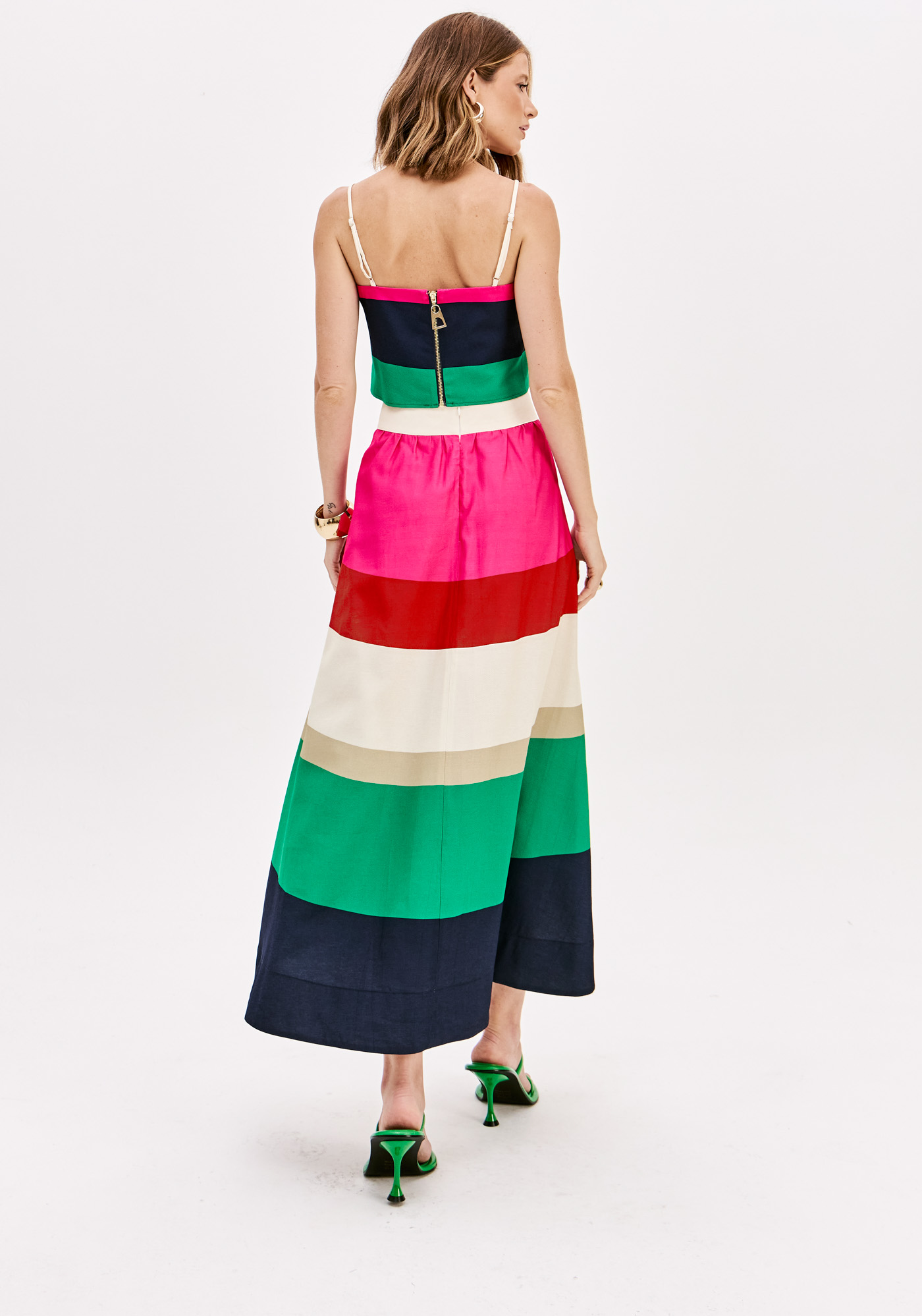 Saia Comprida SUNRESE STRIPES - Lança Perfume  4