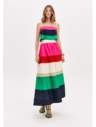 Top de Alças SUNRESE STRIPES - Lança Perfume 