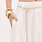 Saia com cinto Corda Comprida Branco - Lança Perfume  - vignette 4