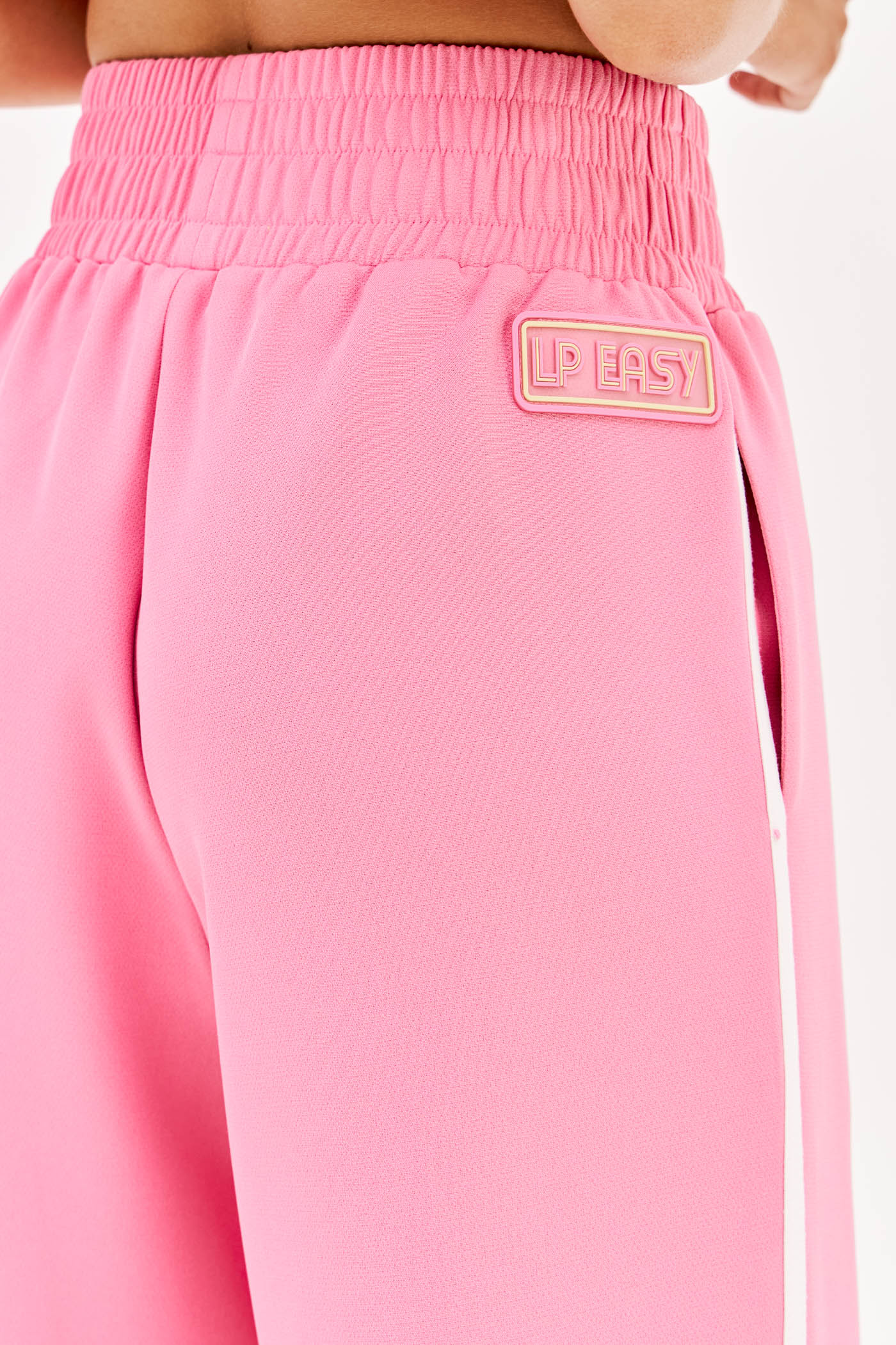 Calças Desportivas com Punho Rosa - Lança Perfume 4