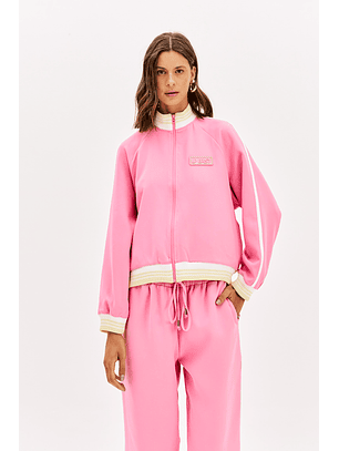 Casaco Desportivo Rosa - Lança Perfume 