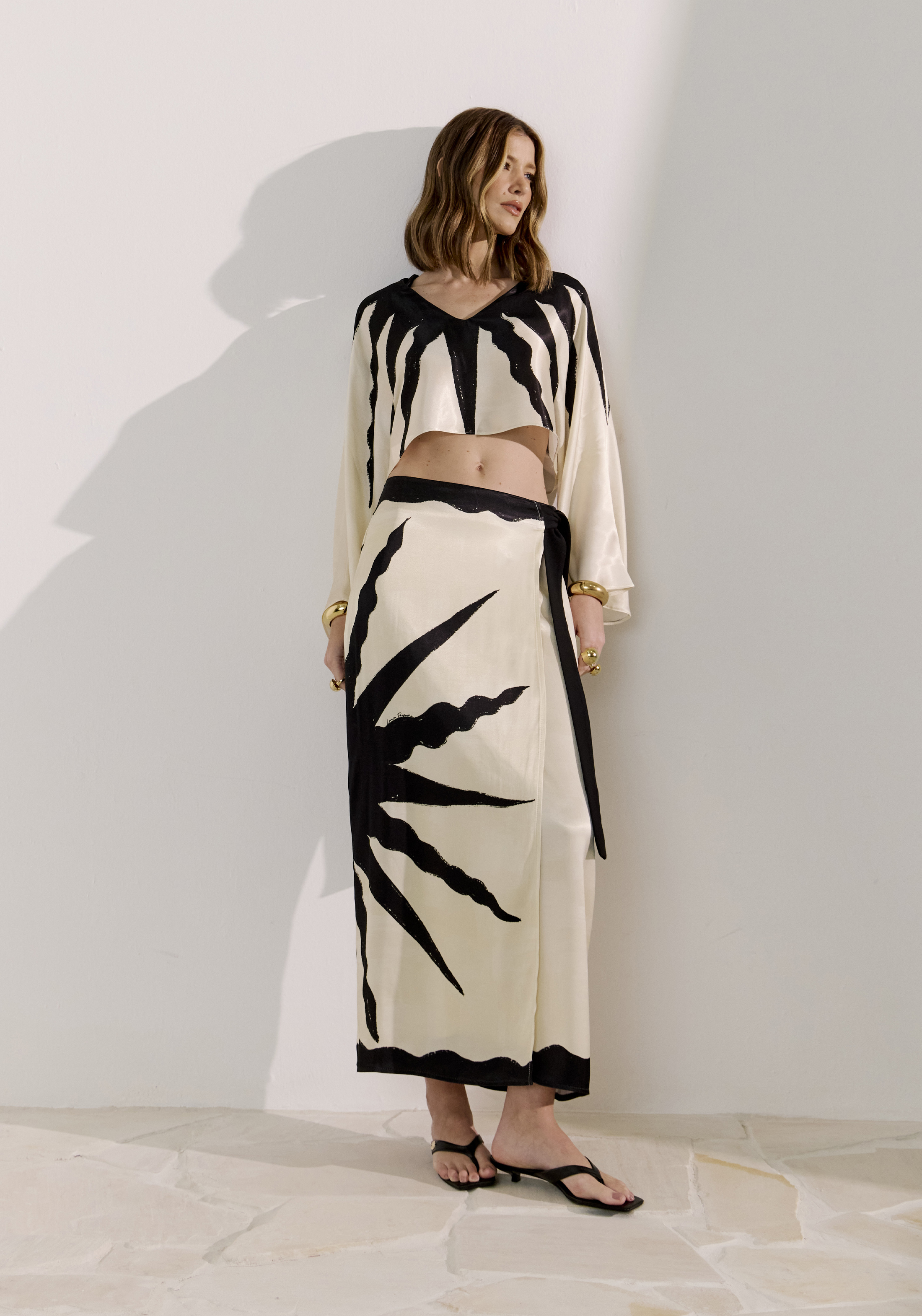 Blusa MARSELHA Preto e Branco - Lança Perfume 3