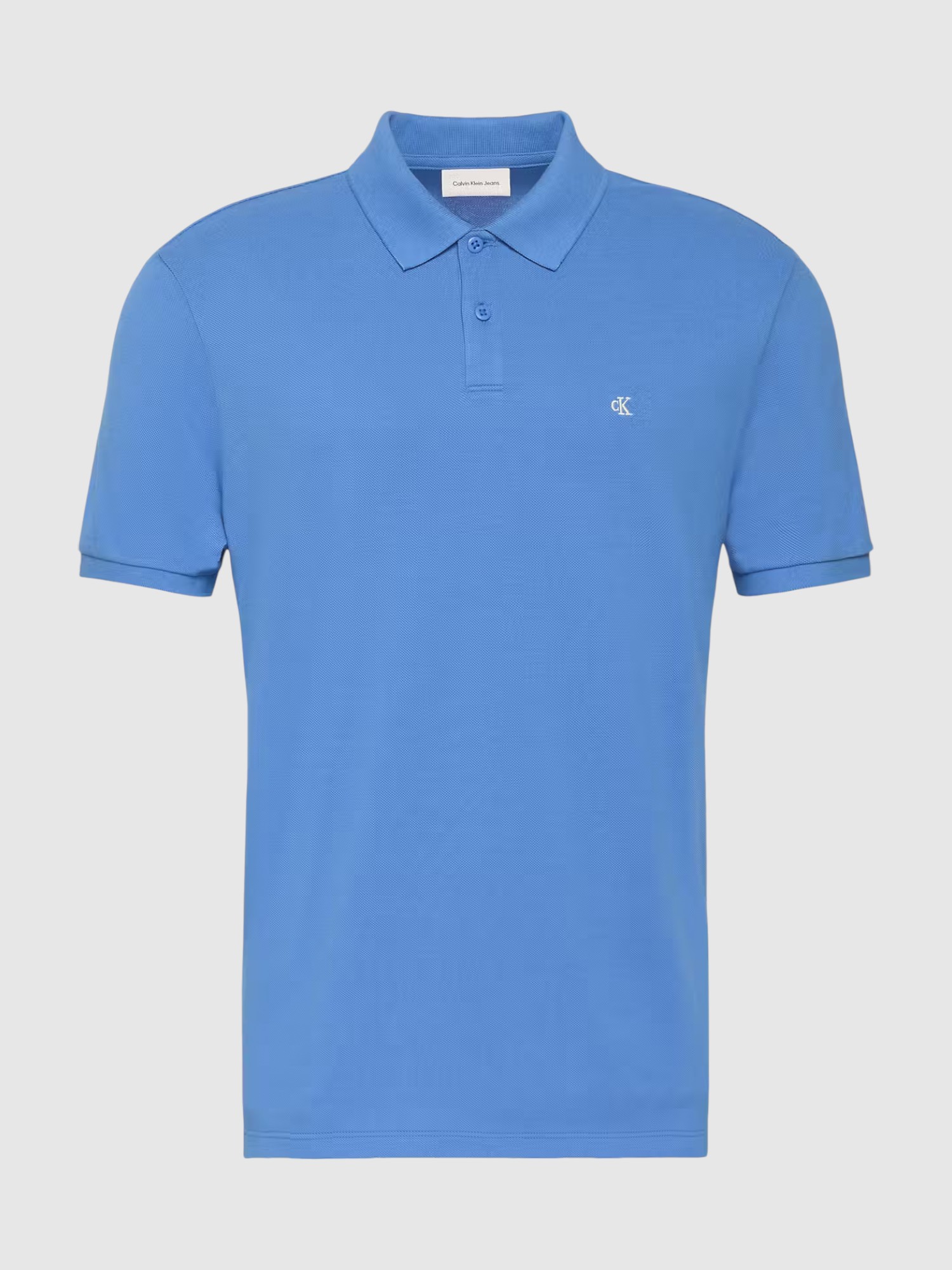 Polo Clássico Pique Azul - Calvin Klein  4