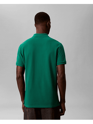 Polo Clássico Pique Verde - Calvin Klein 