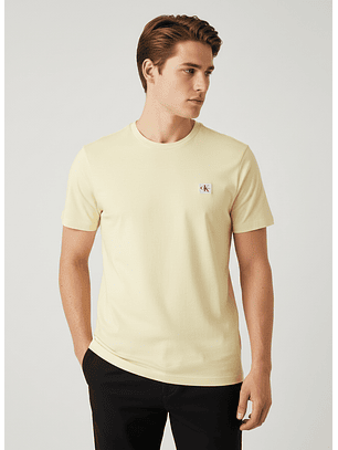 T-shirt Badge 30S Amarelo Pastel - Calvin Klein 