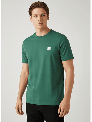 T-shirt Badge 30S Verde Esmeralda - Calvin Klein 