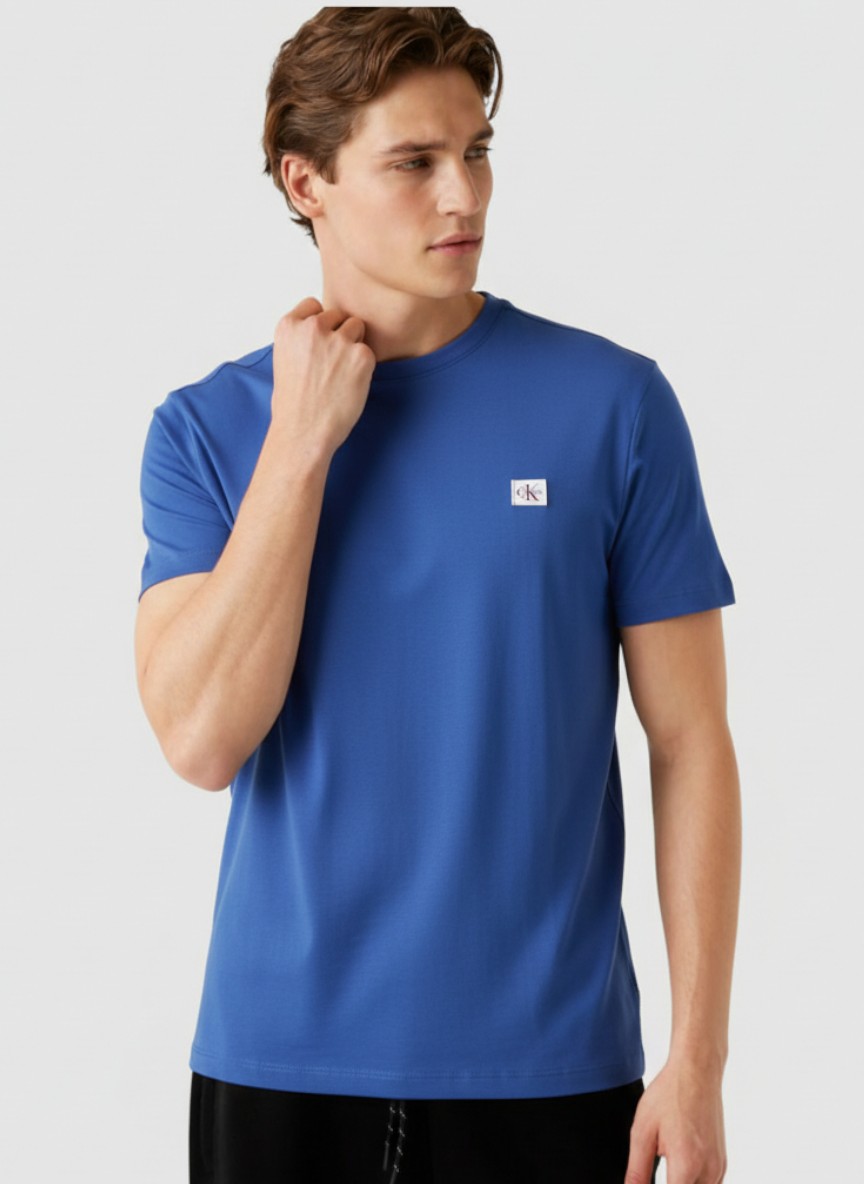 T-shirt Badge 30S Azul Forte - Calvin Klein 1
