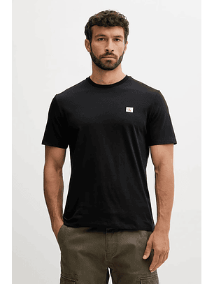 Pack 2 T-shirts Badge Perto + Branco - Calvin Klein 