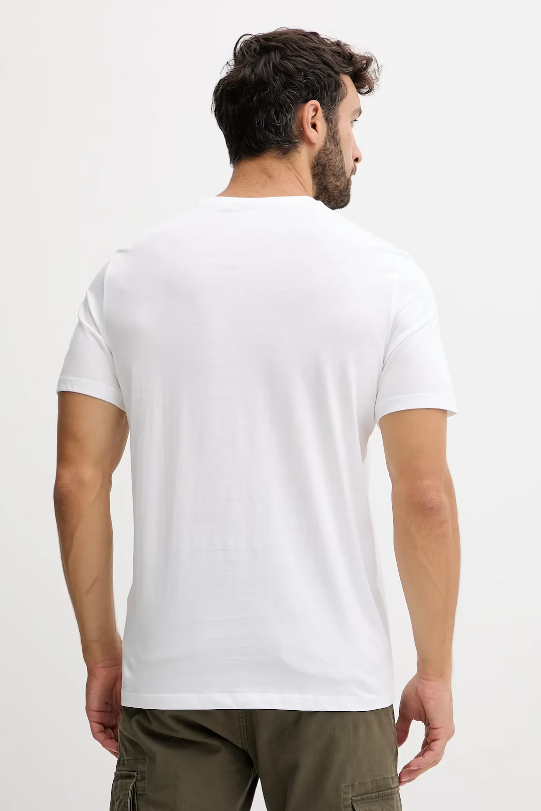 Pack 2 T-shirts Badge Azul + Branco - Calvin Klein 4