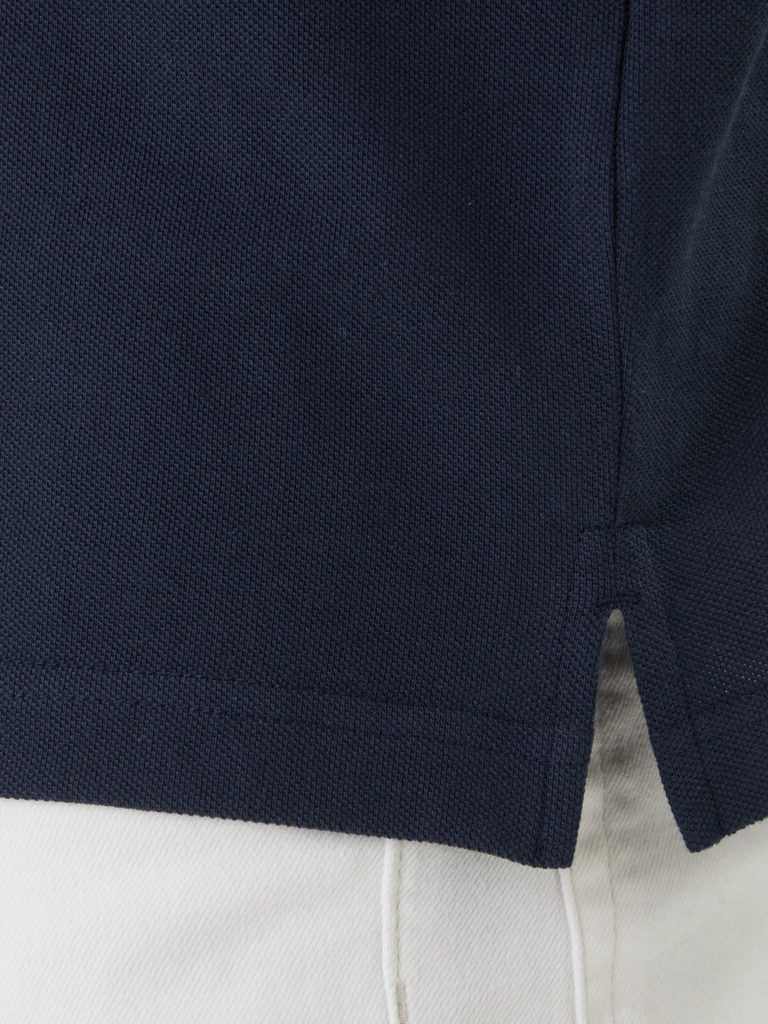 Polo Casual Pique Azul Escuro - Calvin Klein  4