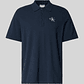Polo Casual Pique Azul Escuro - Calvin Klein  - Thumbnail 5