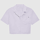 Camisa de Manga Curta Lilás - Calvin Klein  - Thumbnail 2