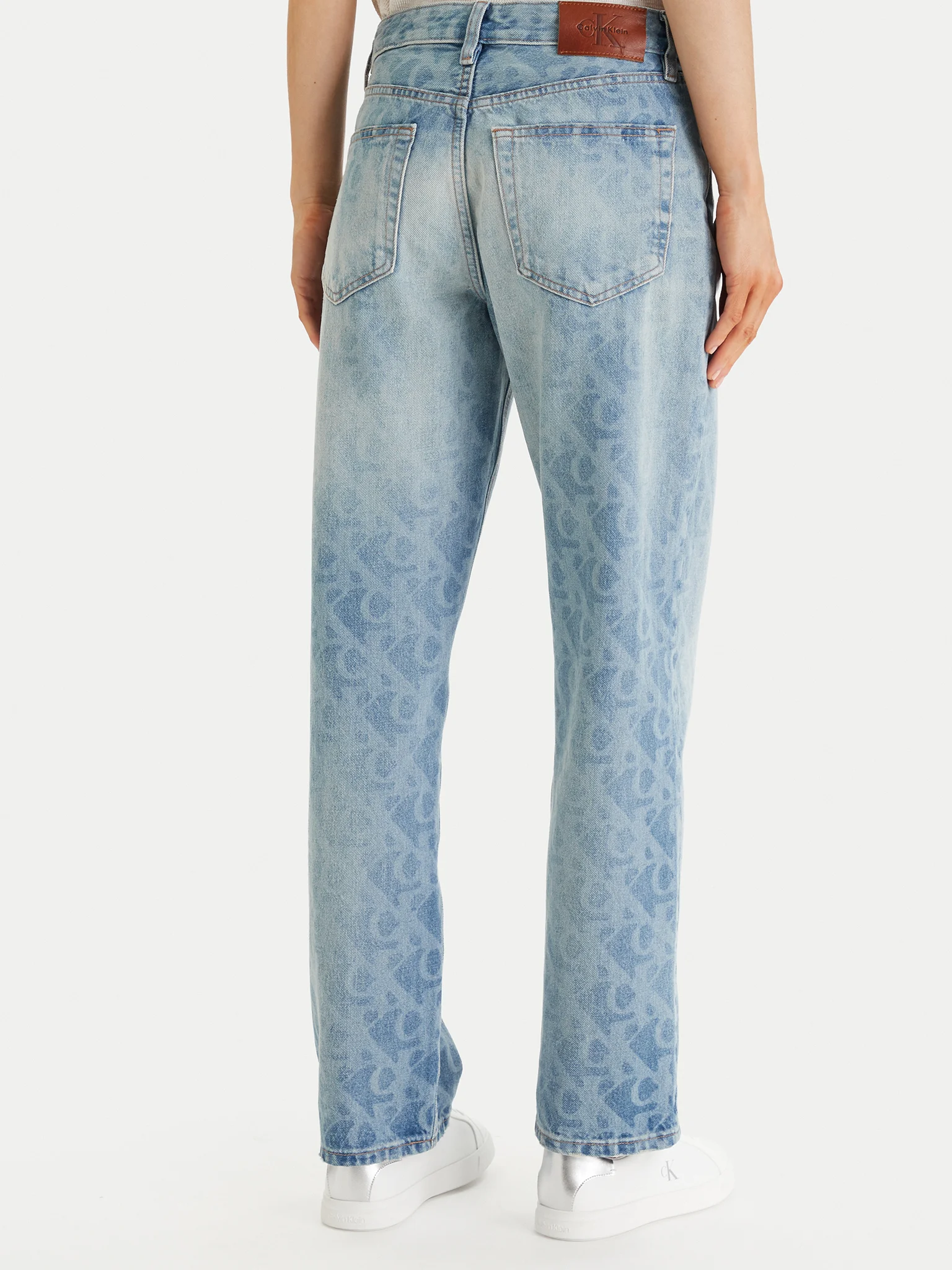 Calças com Logo em Ganga - Calvin Klein 2