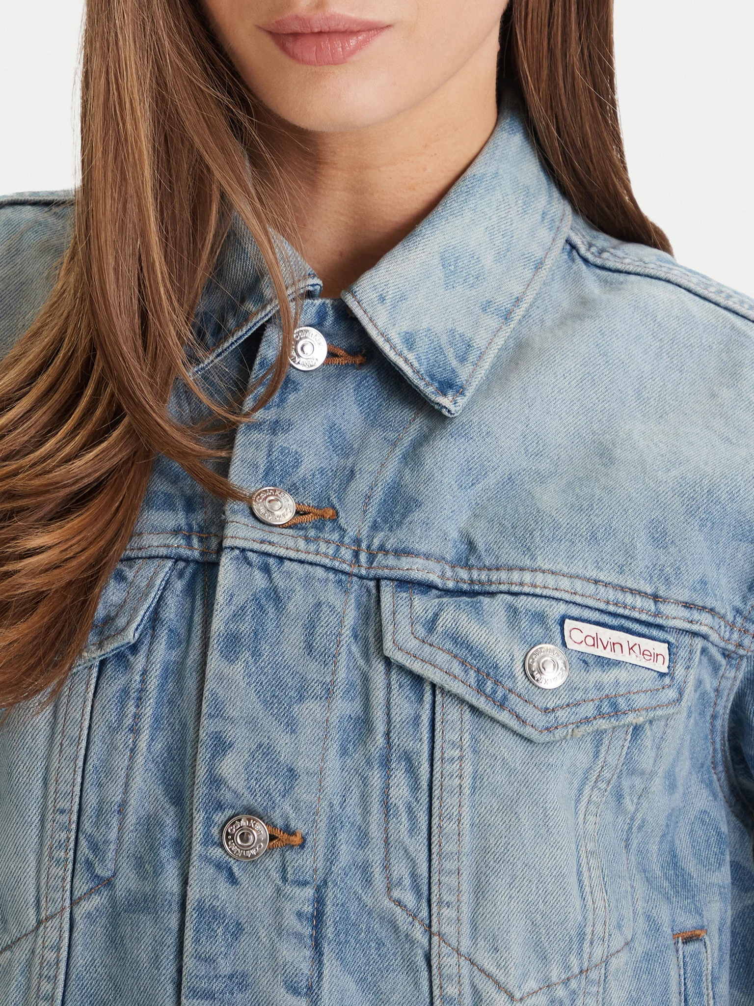 Casaco com Logo em Ganga - Calvin Klein 4