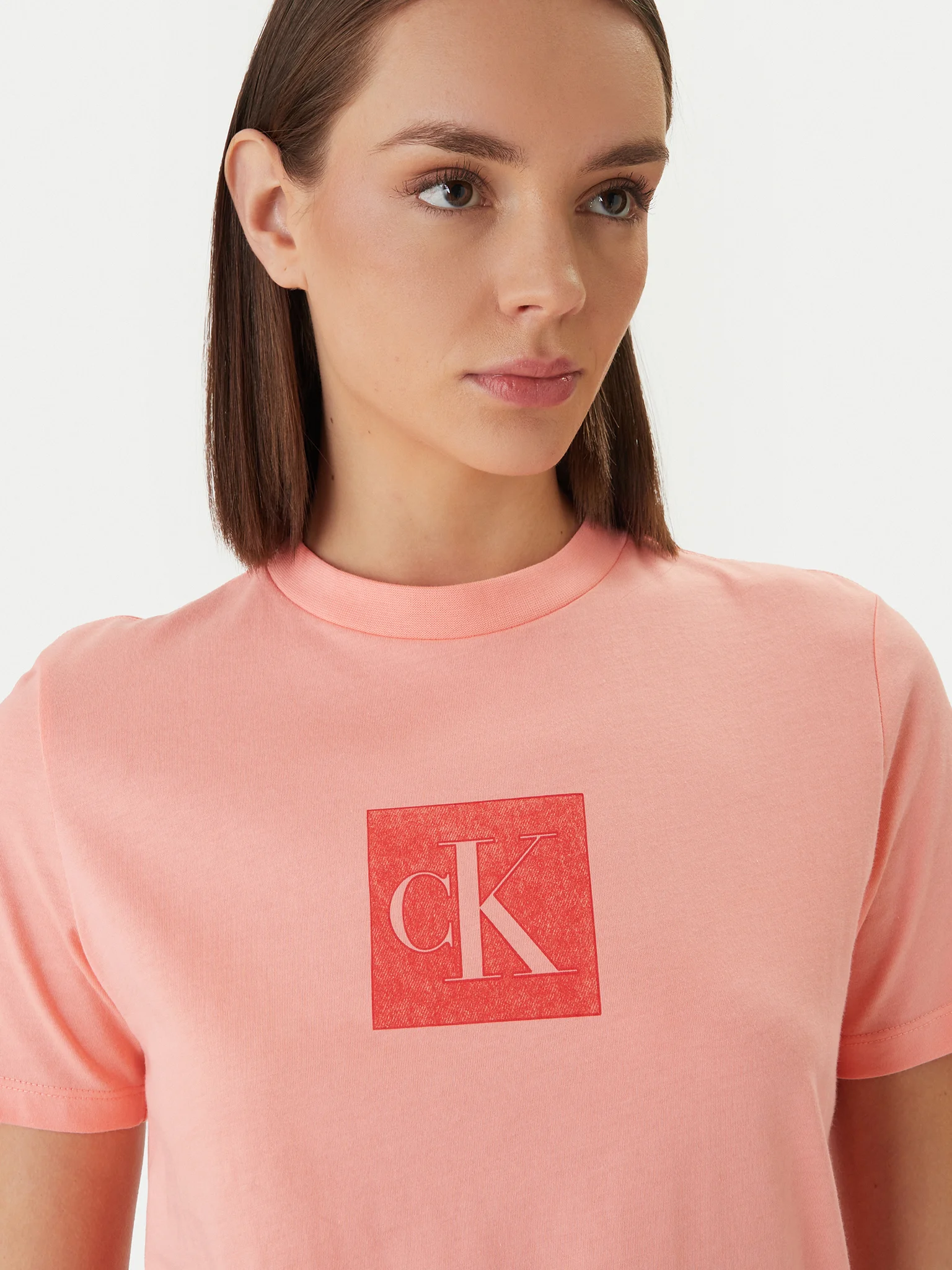 T-shirt CK Coral - Calvin Klein 4