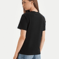 T-shirt CK Preto - Calvin Klein - Thumbnail 3