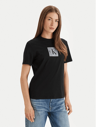 T-shirt CK Preto - Calvin Klein