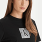 T-shirt CK Preto - Calvin Klein - Thumbnail 4
