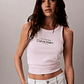 Top de Cavas Canelado New York Rosa - Calvin Klein - Thumbnail 2