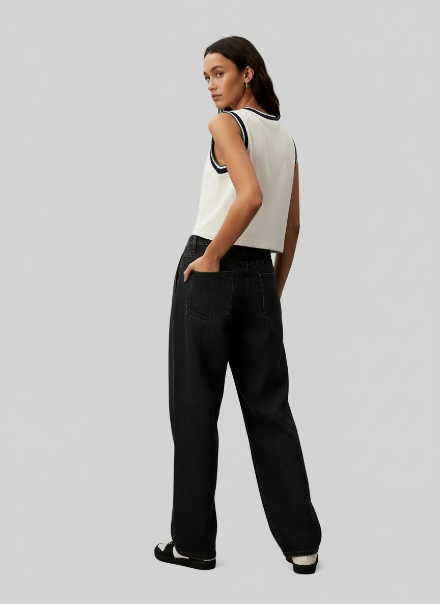 Top de Cavas Branco com Azul - Calvin Klein 2