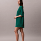 Vestido T-shirt Overside Verde - Calvin Klein - thumbnail 2