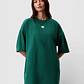 Vestido T-shirt Overside Verde - Calvin Klein - thumbnail 1