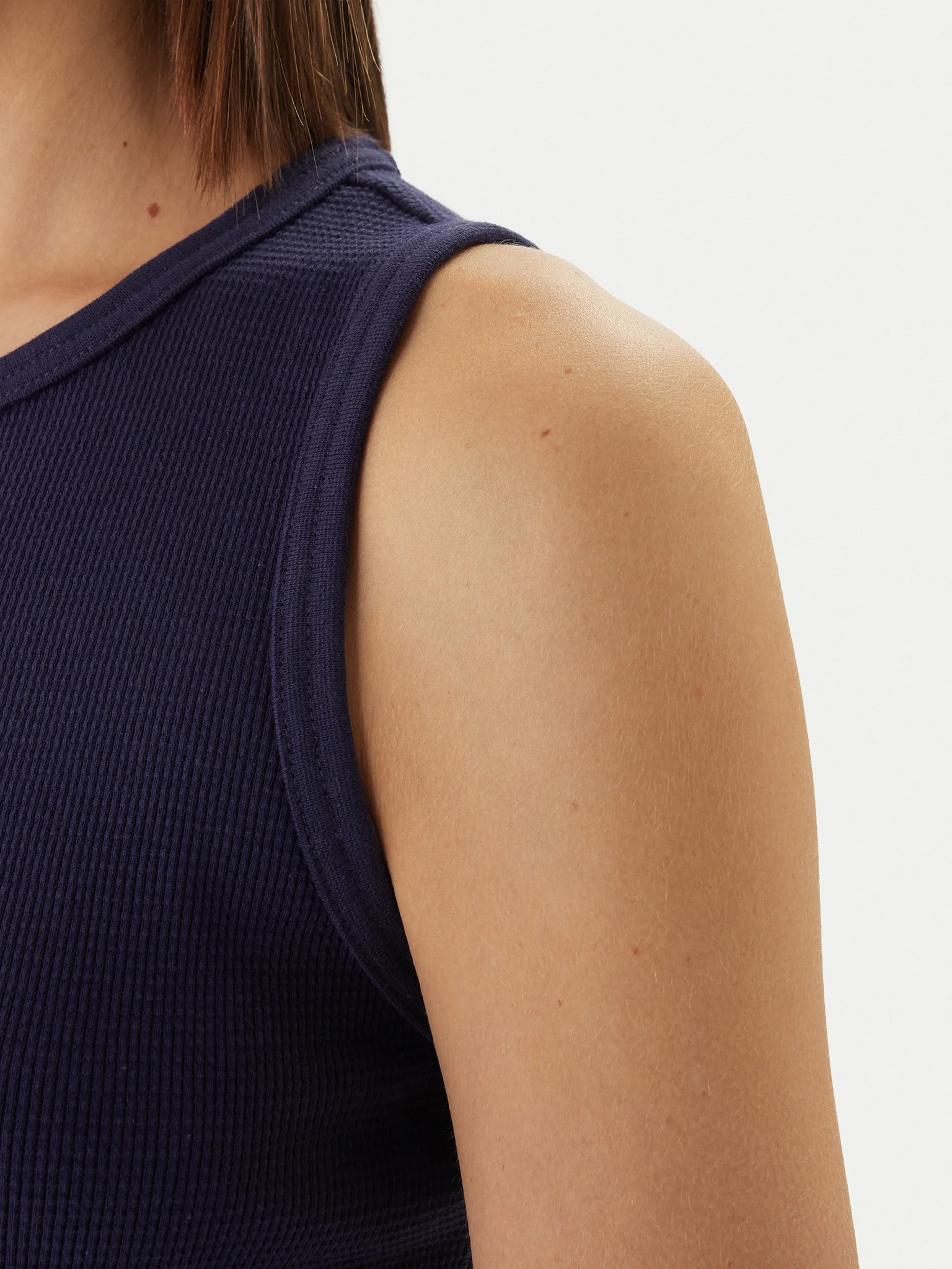 Top de Cavas WAFFLE Azul Escuro - Calvin Klein  3