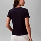 T-shirt WAFFLE Azul Escuro - Calvin Klein - thumbnail 3
