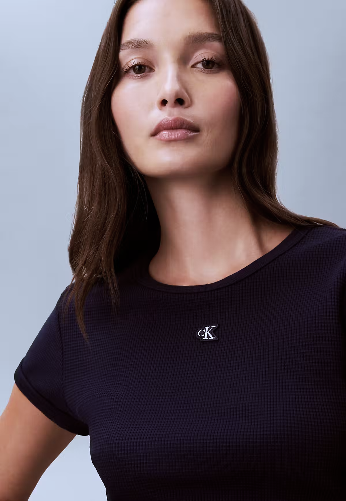 T-shirt WAFFLE Azul Escuro - Calvin Klein 2